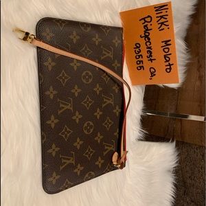❌Sold❌💯guarantee authentic neverfull pouch MM